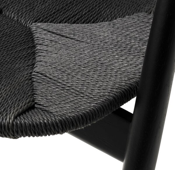 Fekete étkezőszék Relate – Unique Furniture
