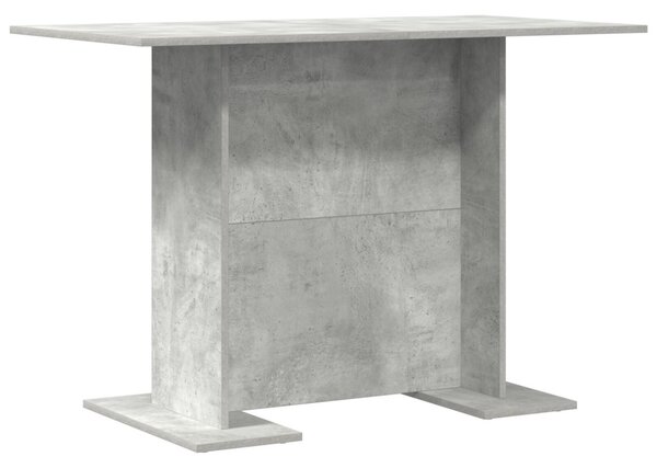 Beton Szürke Étkezőasztal 110x60x75 cm Mérnöki Fa