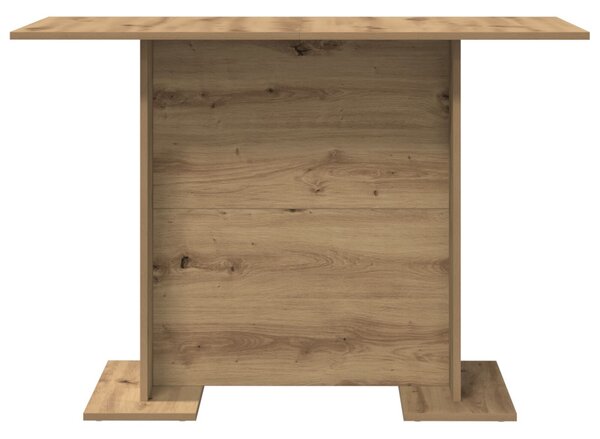 Étkezőasztal Kézműves Tölgy 110x60x75 cm Mérnöki Fa