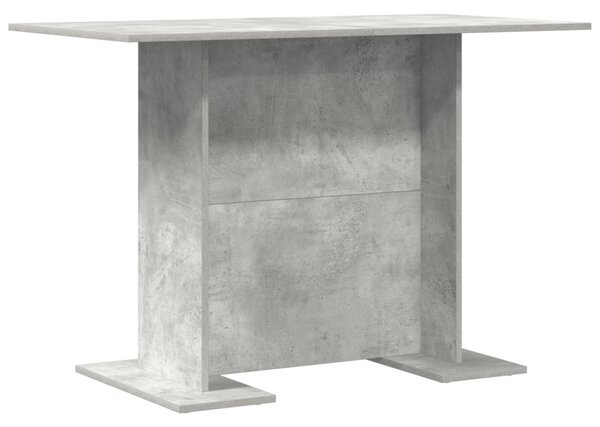 Beton Szürke Étkezőasztal 110x60x75 cm Mérnöki Fa