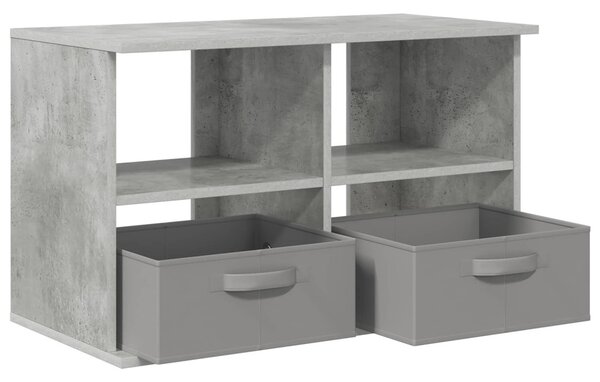 TV állvány fiókkal Beton Szürke 79 x 40 x 48 cm
