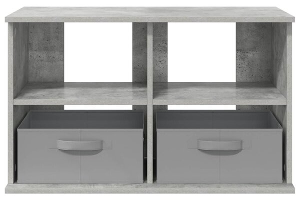 TV állvány fiókkal Beton Szürke 79 x 40 x 48 cm