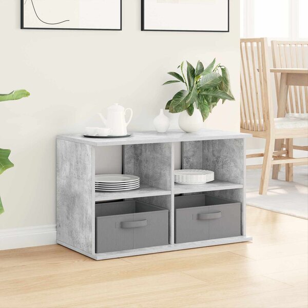 TV állvány fiókkal Beton Szürke 79 x 40 x 48 cm