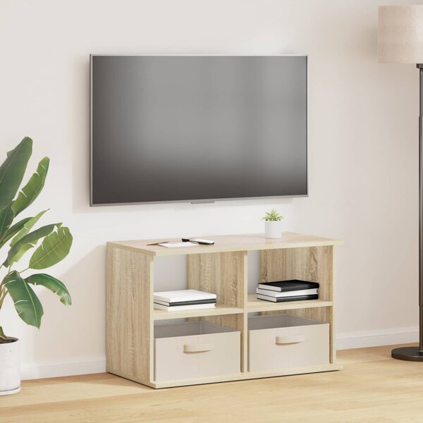 TV állvány fiókkal Sonoma tölgy 79 x 40 x 48 cm