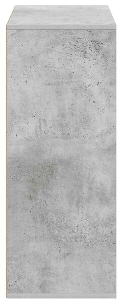 Széf fiókkal Beton Szürke 60 x 33,5 x 84 cm