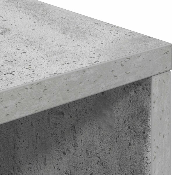 Széf fiókkal Beton Szürke 60 x 33,5 x 84 cm