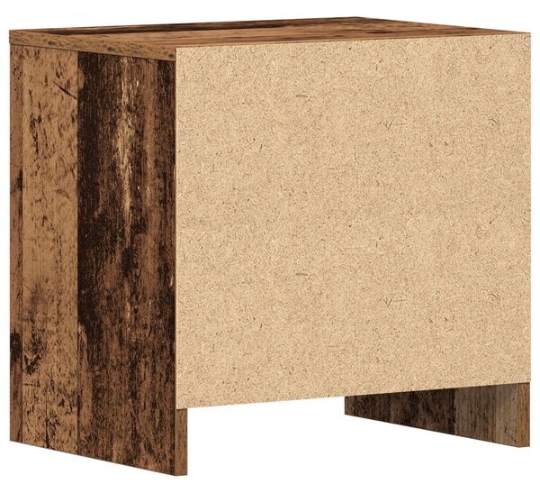 Éjjeli asztal 2 db Régi fa 45x34x44,5 cm Készített fa
