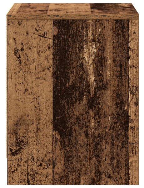 Éjjeli asztal 2 db Régi fa 45x34x44,5 cm Készített fa