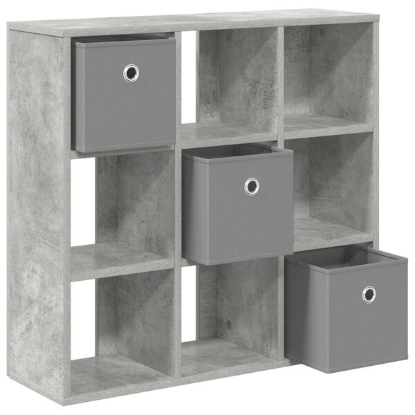 Széf fiókkal Beton Szürke 73,5 x 24 x 69,5 cm