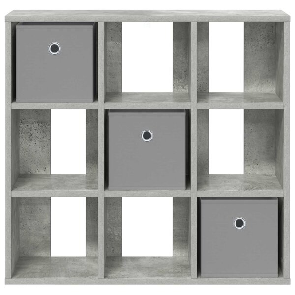 Széf fiókkal Beton Szürke 73,5 x 24 x 69,5 cm