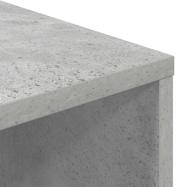 Széf fiókkal Beton Szürke 88,5 x 29 x 84,5 cm
