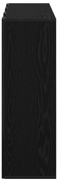 Széf fiókkal Fekete tölgy 88,5 x 29 x 84,5 cm