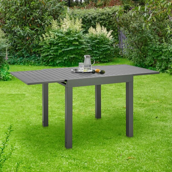 Juskys Laki kerti asztal 70x70 cm - antracit