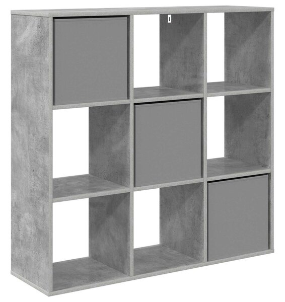 Széf fiókkal Beton Szürke 102 x 31 x 99,5 cm