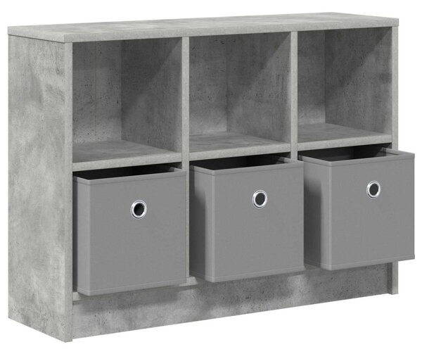 Széf fiókkal Beton Szürke 73,5 x 22,5 x 53,5 cm
