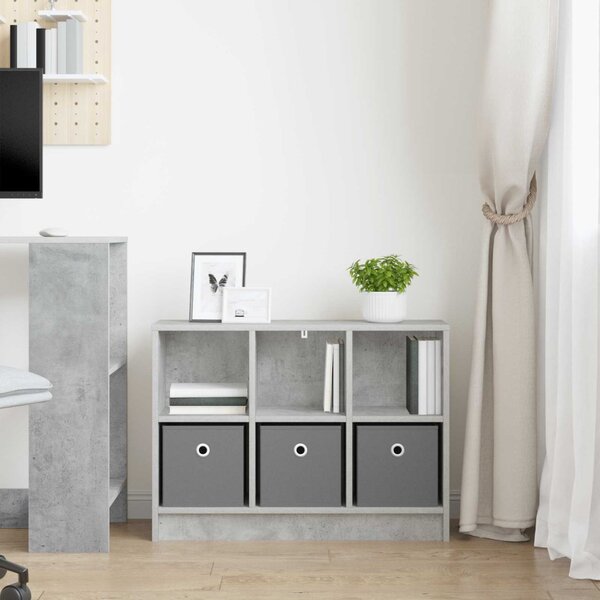 Széf fiókkal Beton Szürke 73,5 x 22,5 x 53,5 cm
