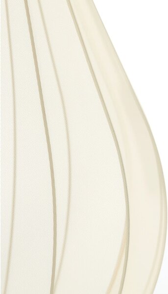 Bézs függőlámpa textil búrával ø 38 cm Itela – Light & Living
