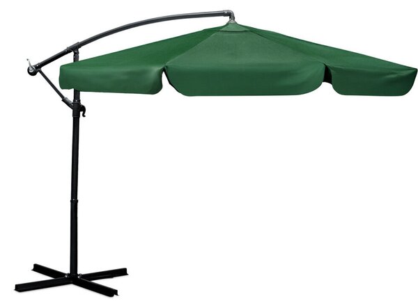 Parasol ogrodowy składany 6 segmentowy 350 cm z pokrowcem Plonos PL-880