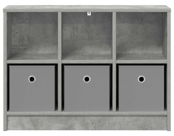 Széf fiókkal Beton Szürke 73,5 x 22,5 x 53,5 cm