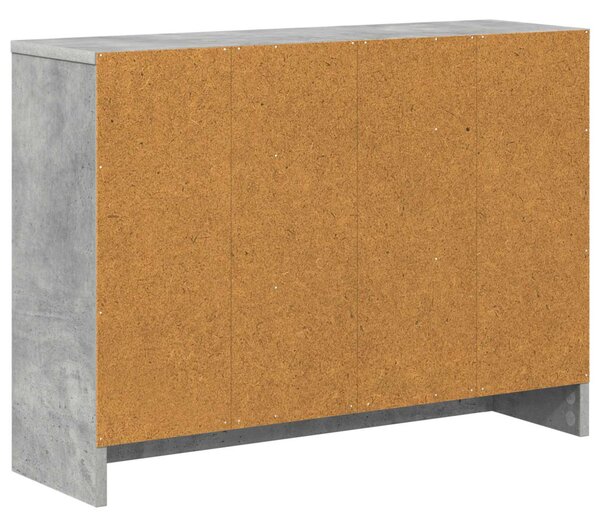 Széf fiókkal Beton Szürke 73,5 x 22,5 x 53,5 cm