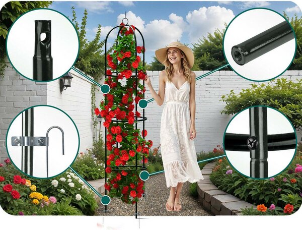 Pergola ogrodowa kolumna 200 cm Plonos PL-992