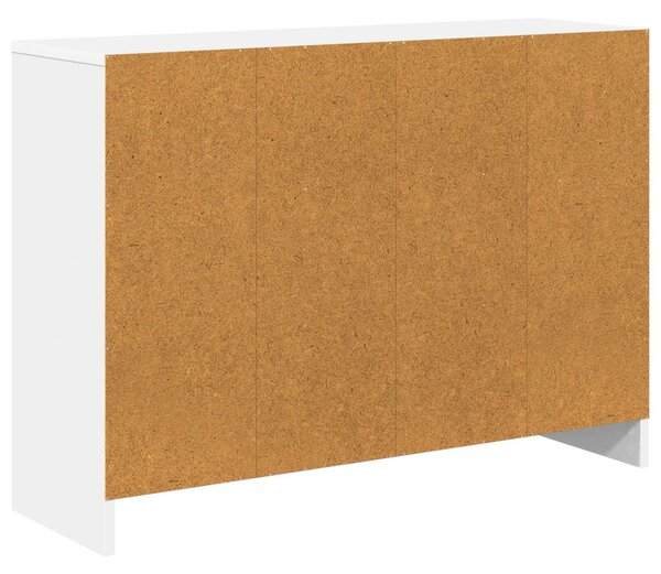 Széf fiókkal Fehér 88,5 x 27,5 x 63,5 cm