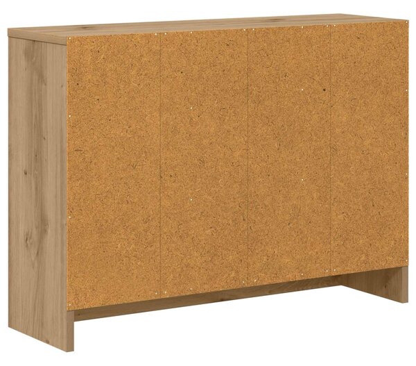 Széf fiókkal Artisan tölgy 73,5 x 22,5 x 53,5 cm