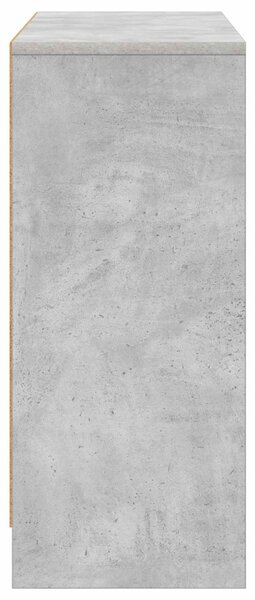 Széf fiókkal Beton Szürke 88,5 x 27,5 x 63,5 cm