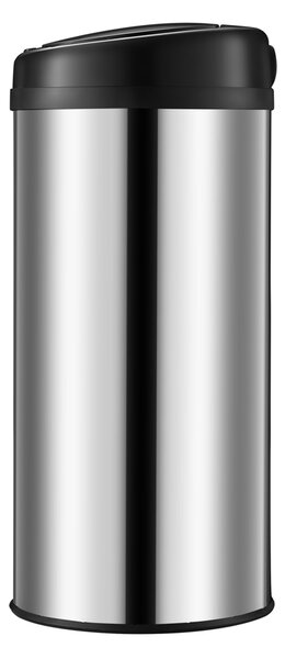 Deuba Érintésmentes szemetes USB-vel 40 l - ezüst