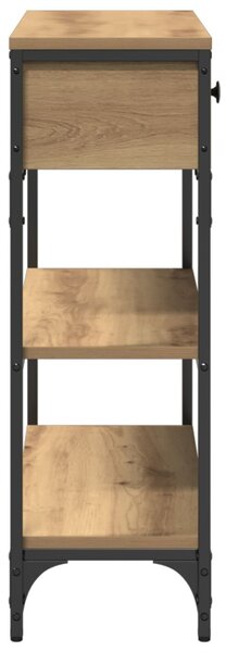 Konzolasztal fiókkal Artisan tölgy 72.5 x 25 x 75 cm Faanyag