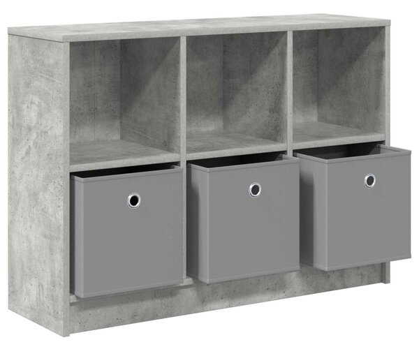 Széf fiókkal Beton Szürke 88,5 x 27,5 x 63,5 cm