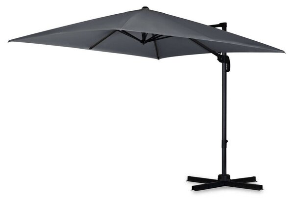 Parasol ogrodowy składany 8 segmentowy 420 cm z pokrowcem Plonos PL-883