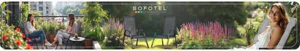 Stolik ogrodowy okrągły 60 x 71 cm Sofotel SO-981
