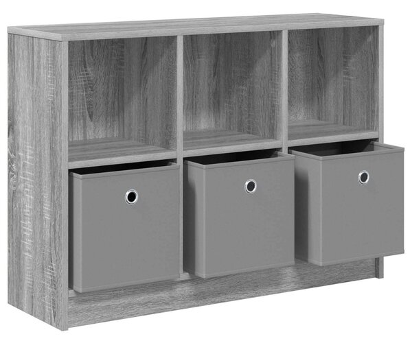 Széf fiókkal Szürke Sonoma 88,5 x 27,5 x 63,5 cm