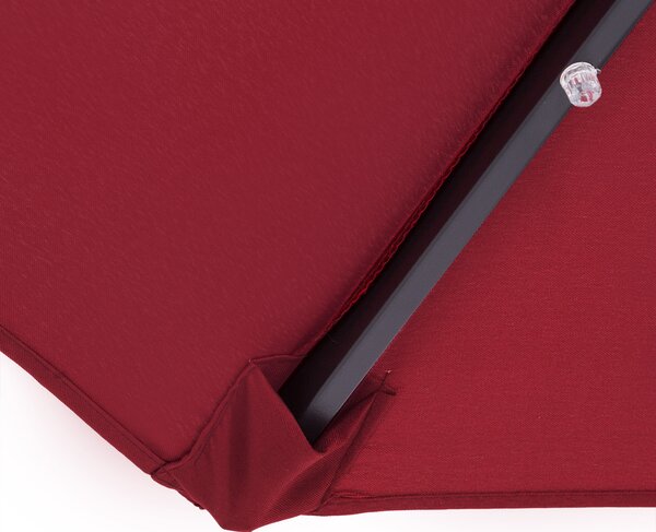 Kingsleeve® LED napernyő Florida Ø300 cm - piros