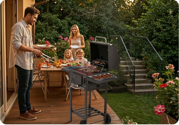 Grill węglowy Berdsen BD-892