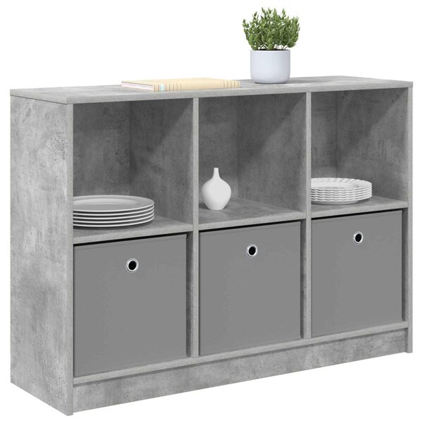 Széf fiókkal Beton Szürke 102 x 32 x 73,5 cm
