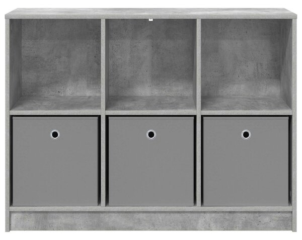 Széf fiókkal Beton Szürke 102 x 32 x 73,5 cm