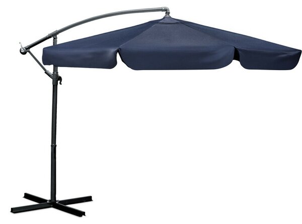 Parasol ogrodowy składany 8 segmentowy 350 cm z pokrowcem Plonos PL-881
