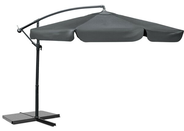 Parasol ogrodowy składany 8 segmentowy 350 cm z pokrowcem Plonos PL-881