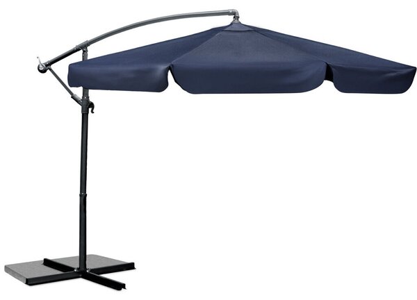 Parasol ogrodowy składany 6 segmentowy 350 cm z pokrowcem Plonos PL-880