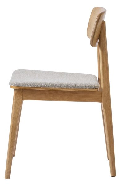Bézs-natúr színű étkezőszék Livo – Unique Furniture