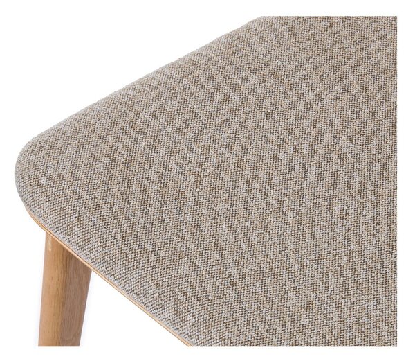 Bézs-natúr színű étkezőszék Livo – Unique Furniture