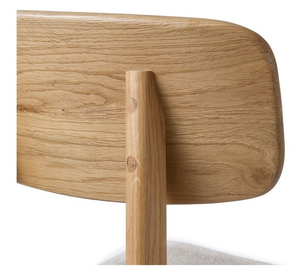Bézs-natúr színű étkezőszék Livo – Unique Furniture