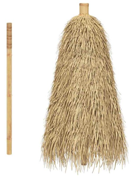 Bambuszernyő banánlevél tetővel 270 cm