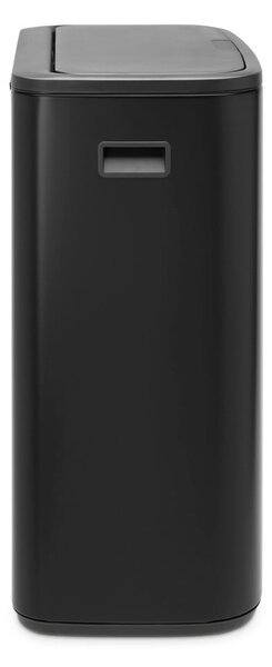 Matt fekete acél érintésre nyíló szemetes 60 l Bo Touch Bin – Brabantia