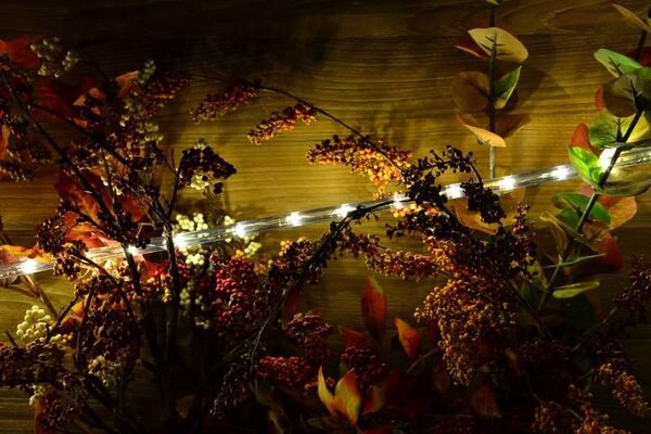 NEXOS Fénykábel 240 LED Meleg fehér 10 m