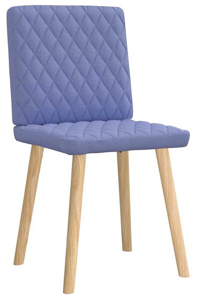 Étkezőszékek 2 db Jeans kék szövet