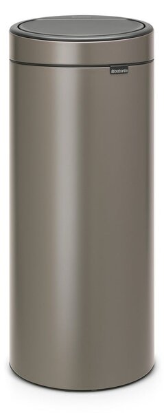 Szürke acél érintésre nyíló szemetes 30 l Touch Bin – Brabantia