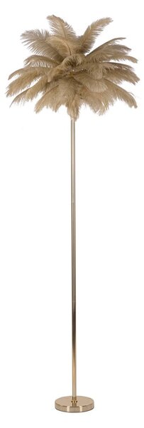 Aranyszínű állólámpa (magasság 160 cm) Palm – Mauro Ferretti